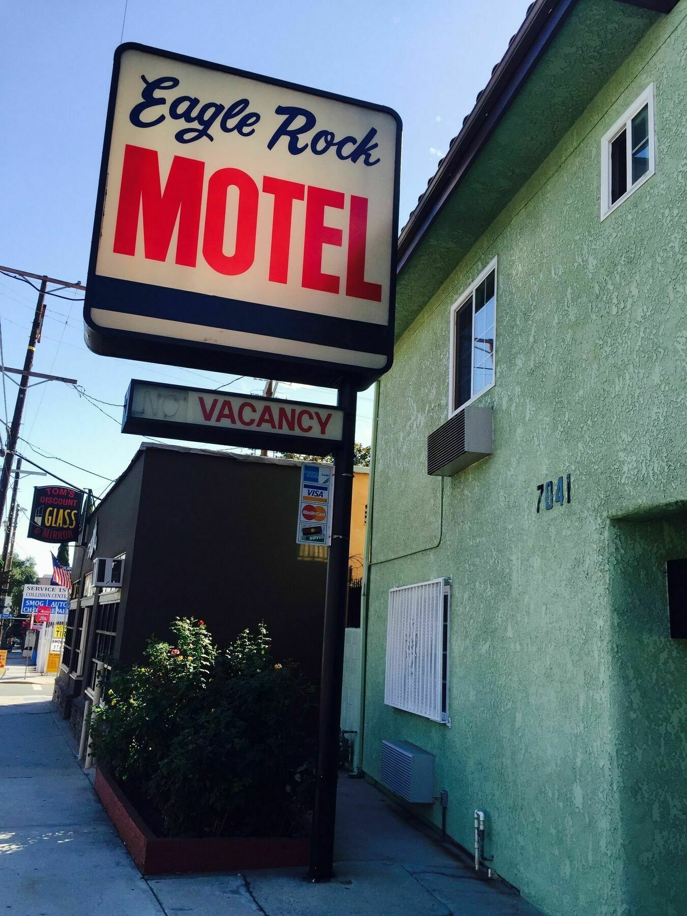 לוס אנג'לס Eagle Rock Motel מראה חיצוני תמונה